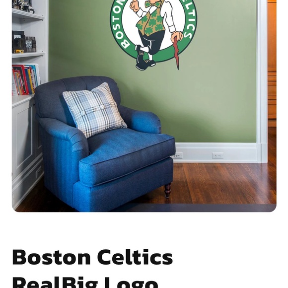 Boston Celtics huge wall sticker in perfect condition - Picture 5 of 6